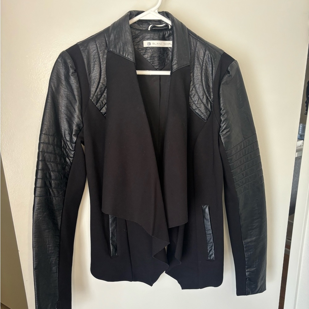 Blanc Noir Leather Jacket
